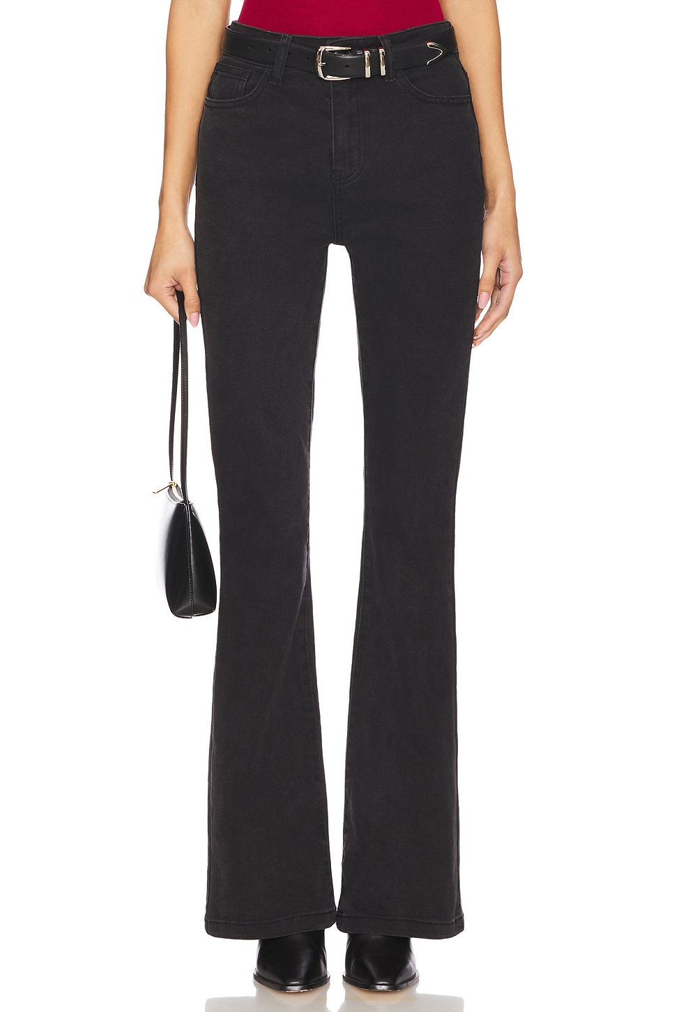 view 1 of 6 Mary Flare in Vintage Black