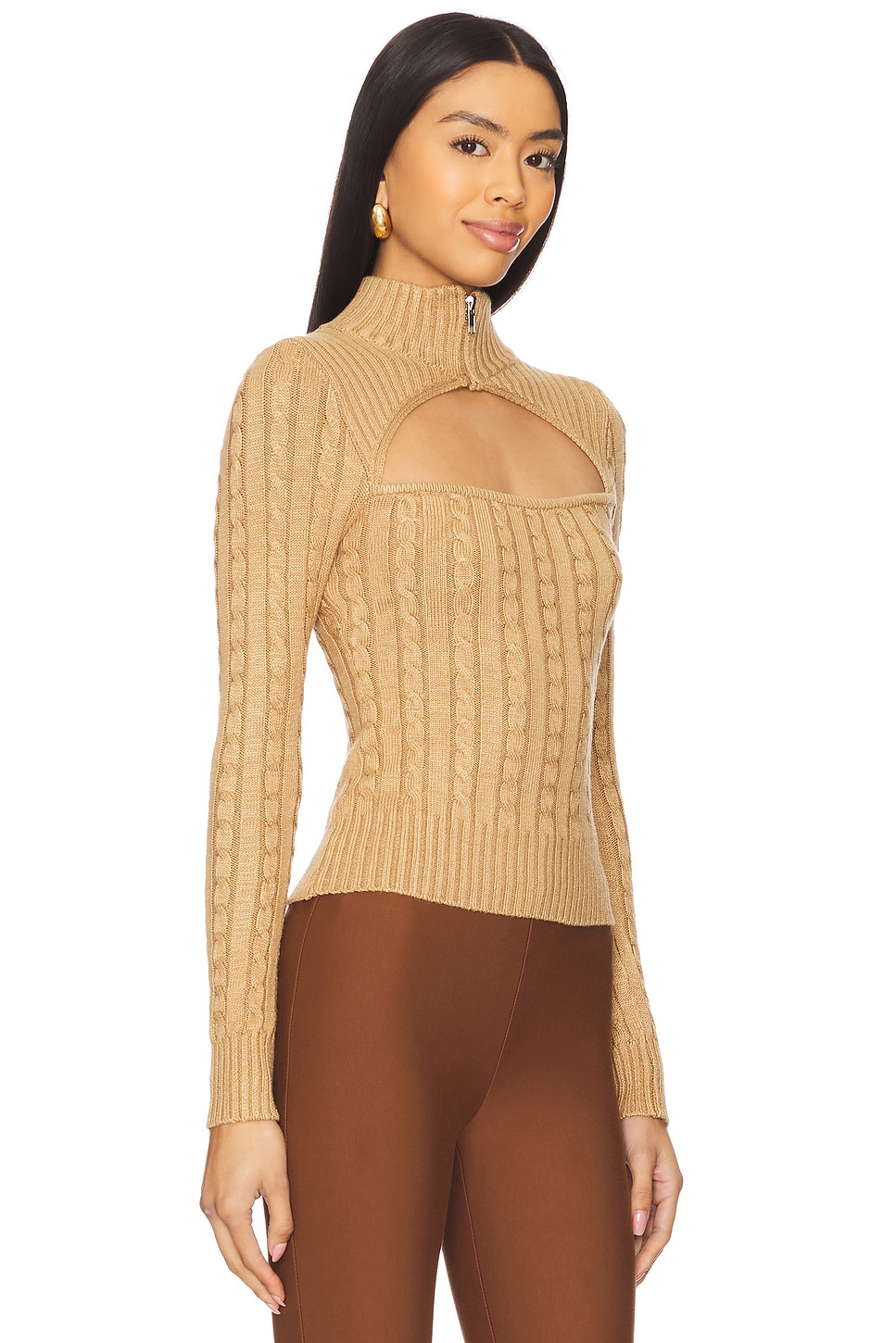 Tanya Cut Out Sweater - Thumbnail 2