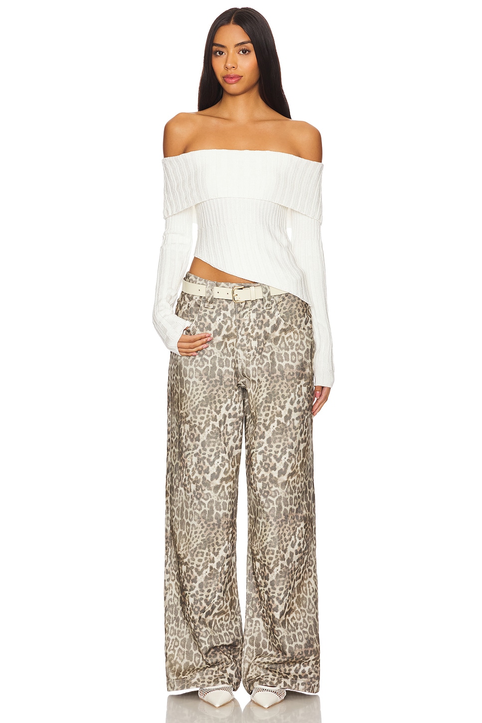 Regina Off Shoulder Sweater