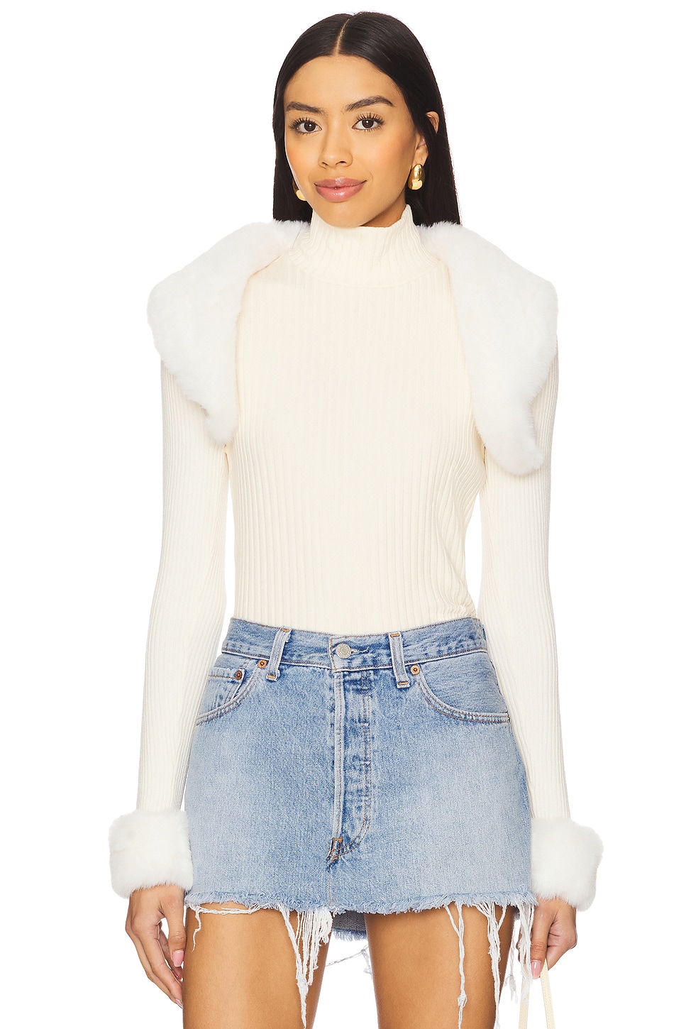 Amy Faux Fur Bolero