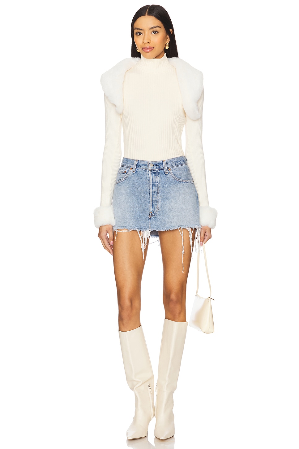 Amy Faux Fur Bolero