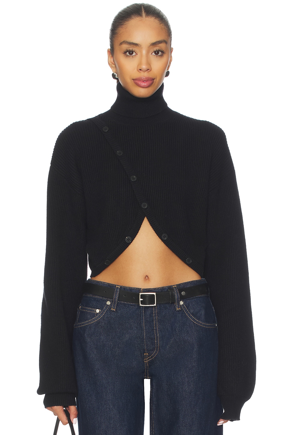 superdown Zinnia Sweater Top in Black | REVOLVE