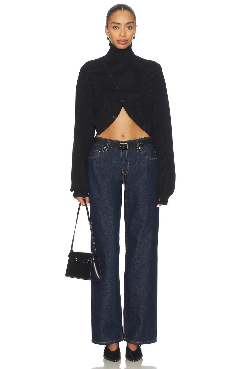 superdown Zinnia Sweater Top in Black | REVOLVE