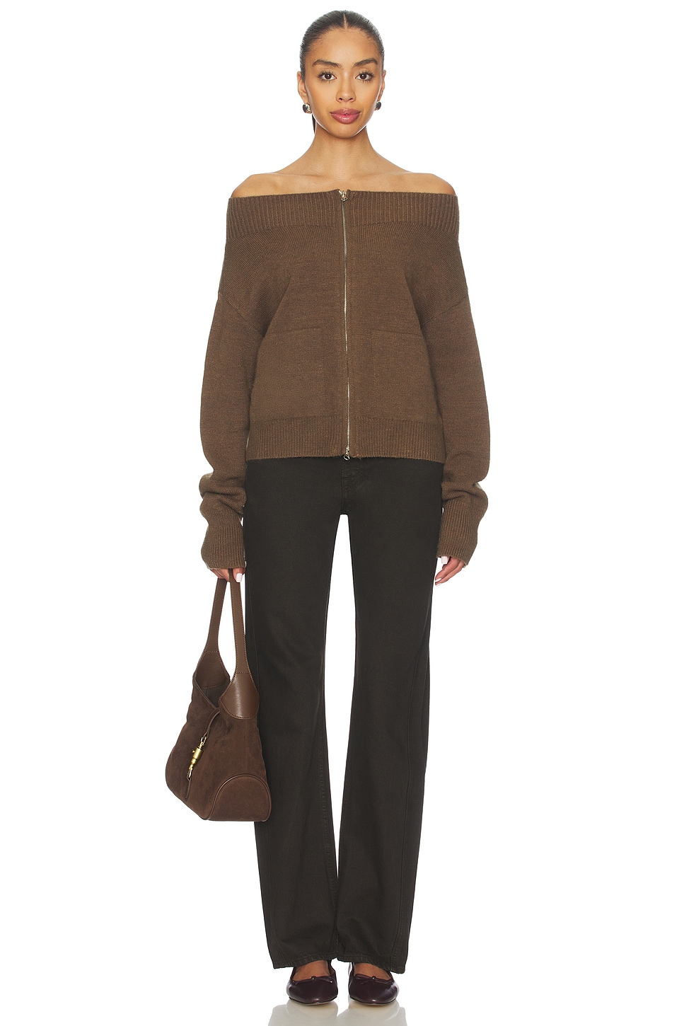 Lena Off Shoulder Sweater