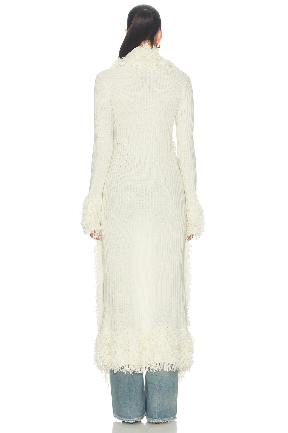 superdown Caterina Shaggy Maxi Cardigan