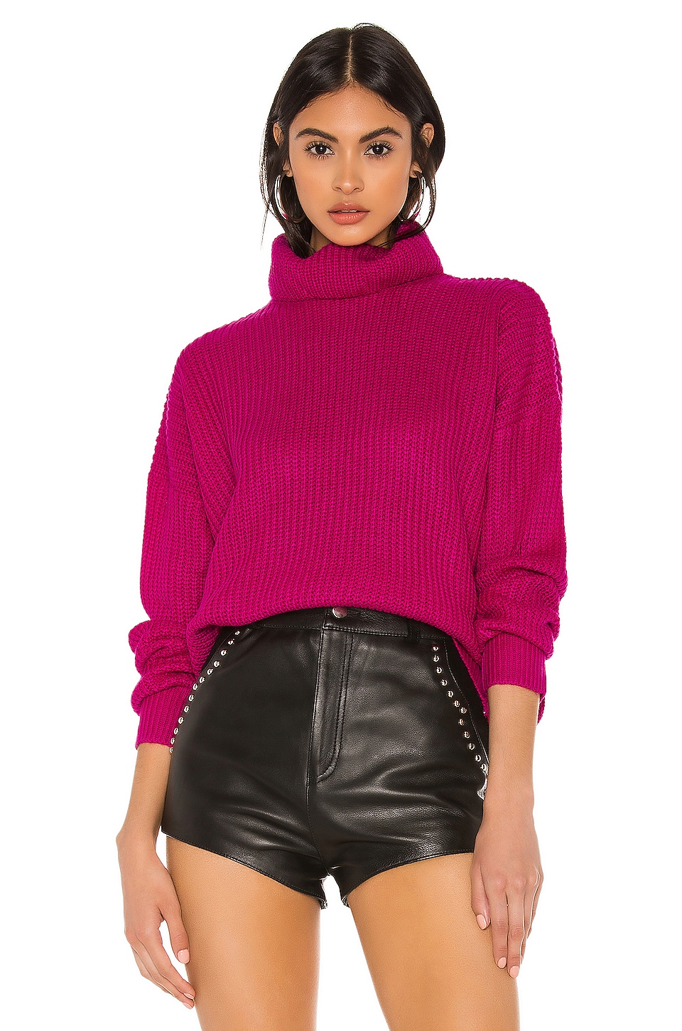 revolve pink sweater