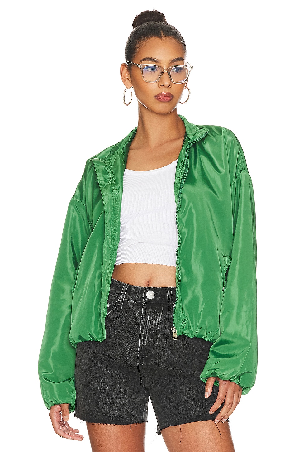 superdown Akari Jacket in Green | REVOLVE