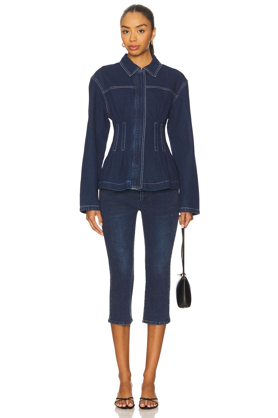 superdown Marina Denim Jacket in Dark Blue | REVOLVE