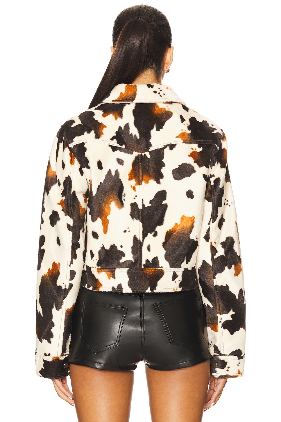 superdown Leah Cow Print Jacket thumbnail