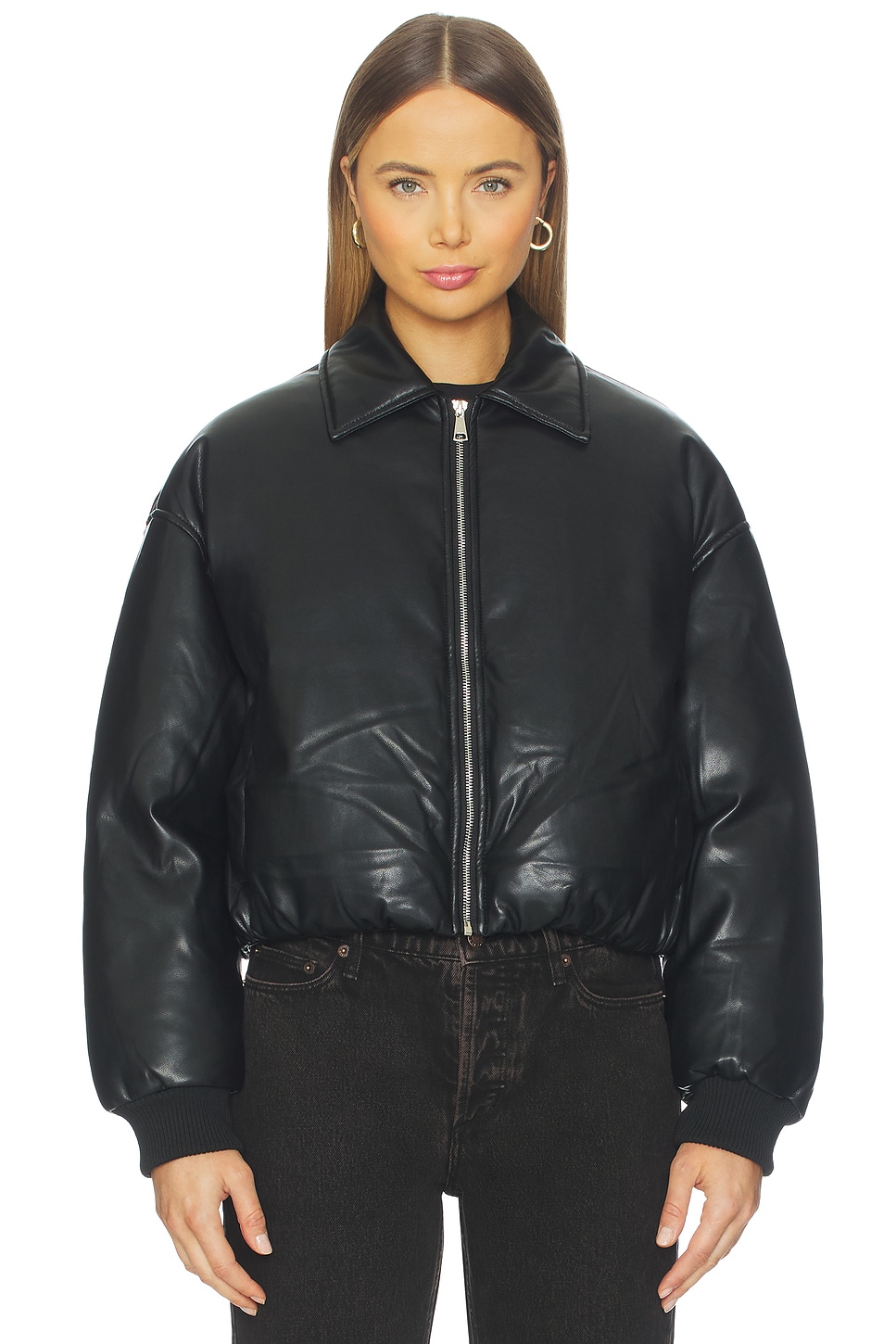 Sanja Faux Leather Jacket - thumbnail 2