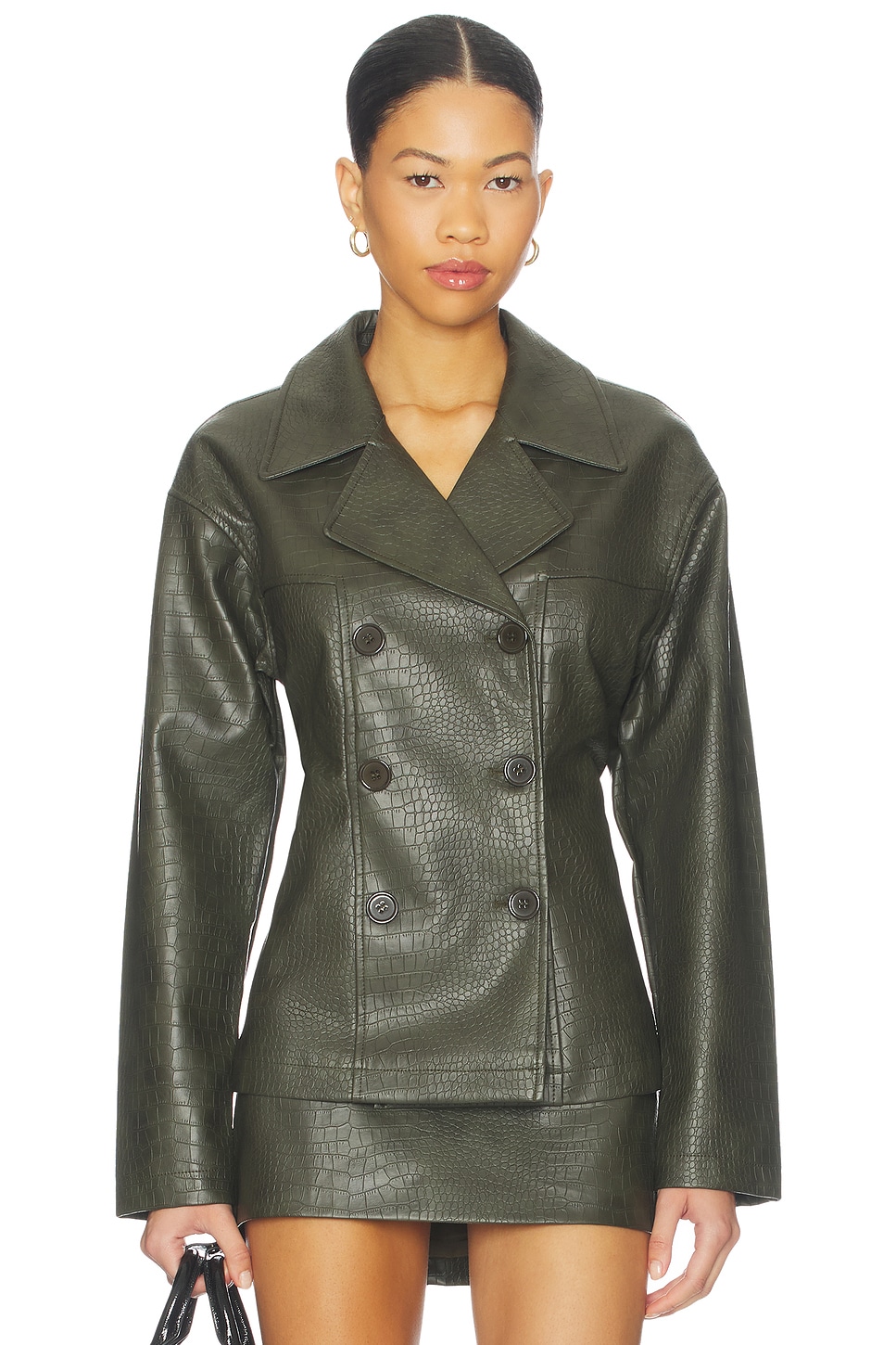 Caroline Faux Leather Jacket - thumbnail 8