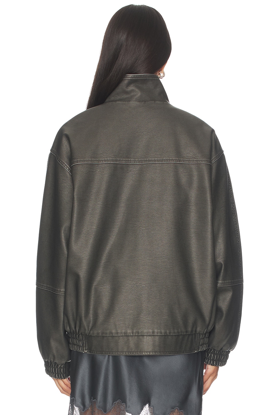 superdown Jaide Faux Leather Bomber