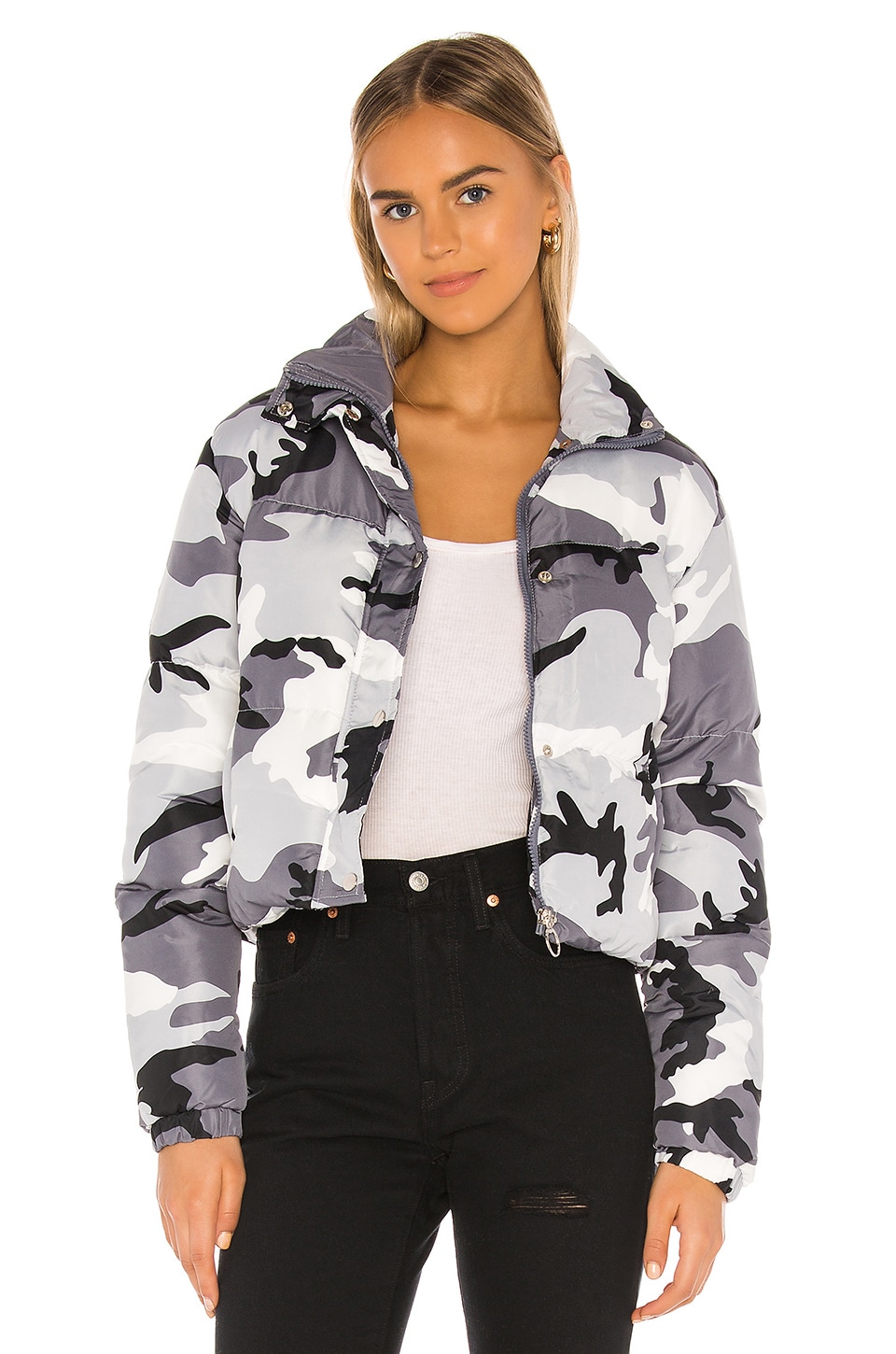 revolve puffer jacket