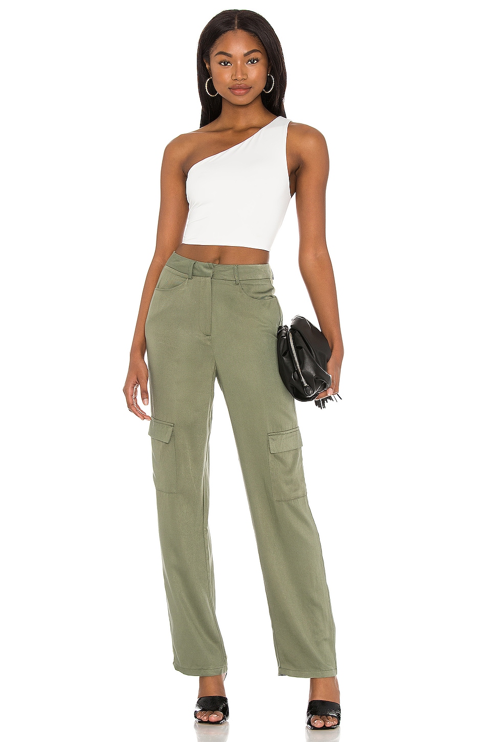 【24A/W】AO-62 loop cargo pants / olive 24A/W】AO-62 loop cargo pants / olive
