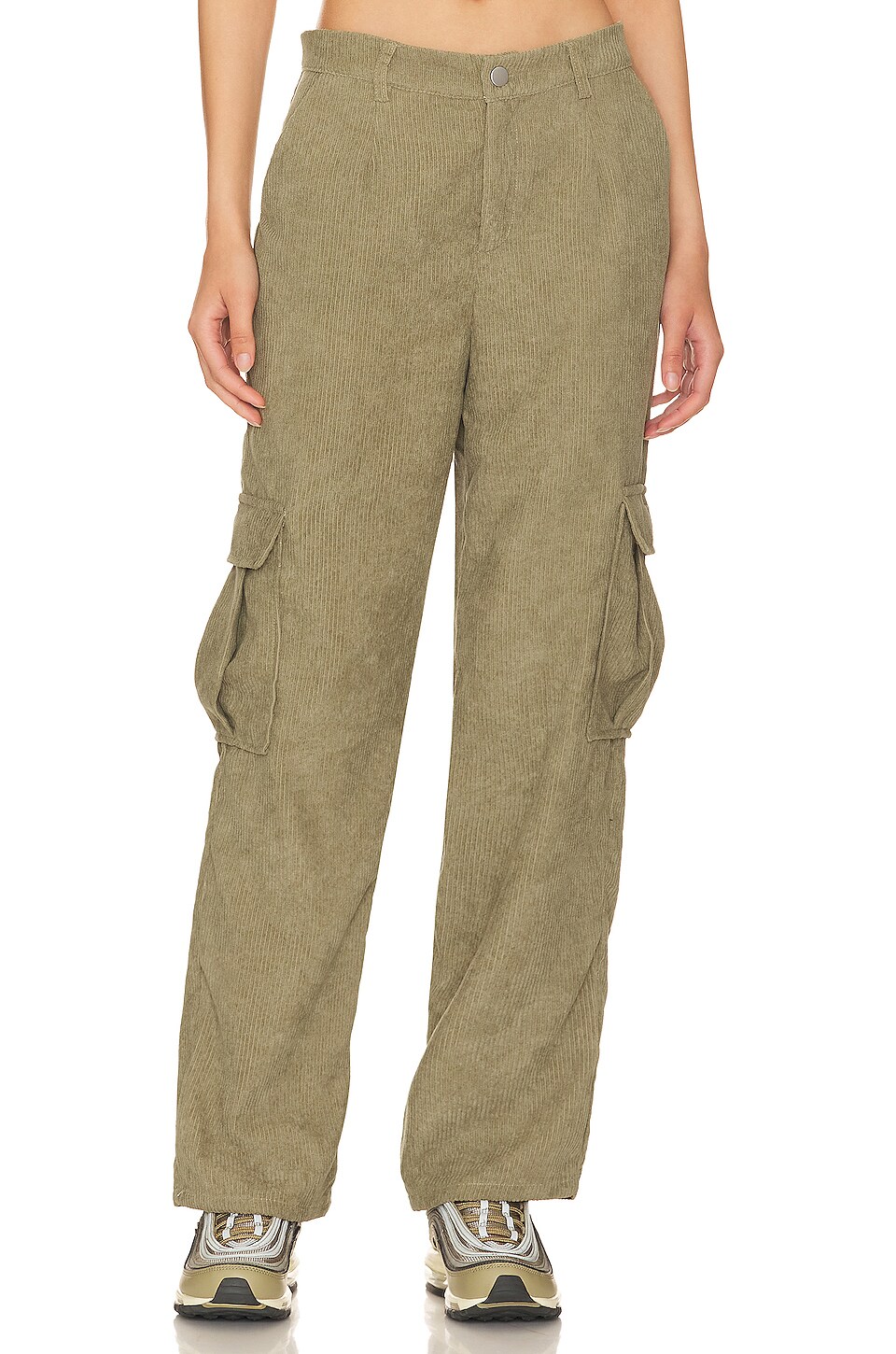 superdown Willow Cargo Pant in Army Green REVOLVE