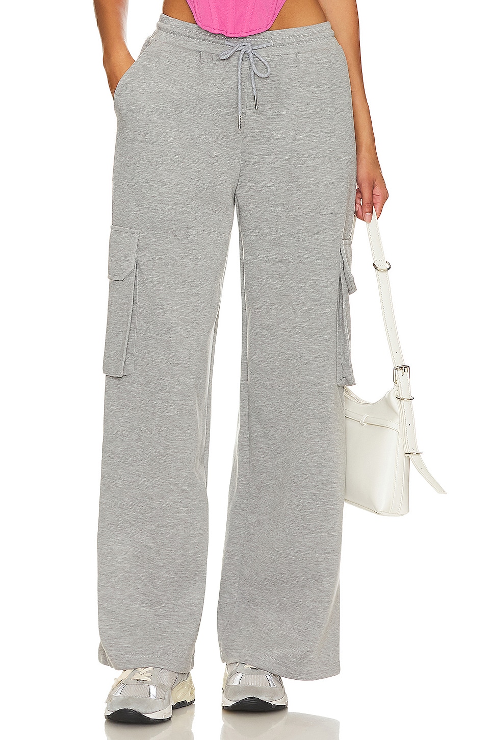 superdown Aida Oversized Sweatpants in Grey | REVOLVE