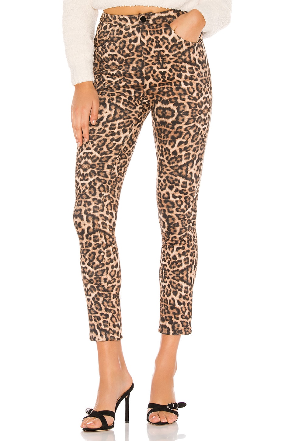 superdown Maxyn High Waisted Pant in Leopard | REVOLVE
