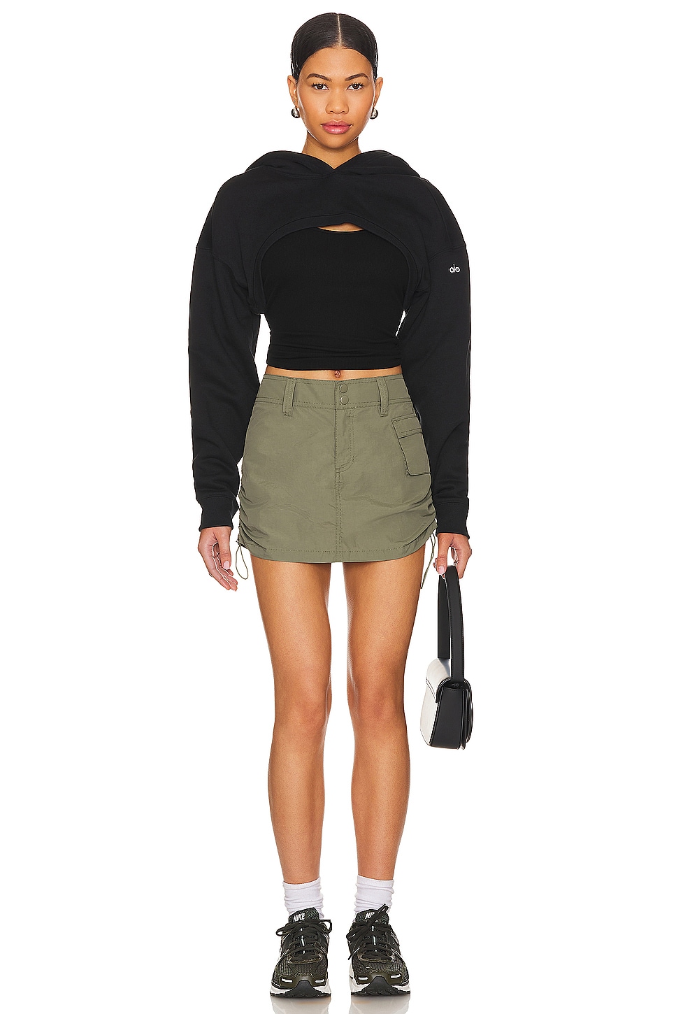 superdown Dion Cargo Mini Skirt in Olive Green REVOLVE