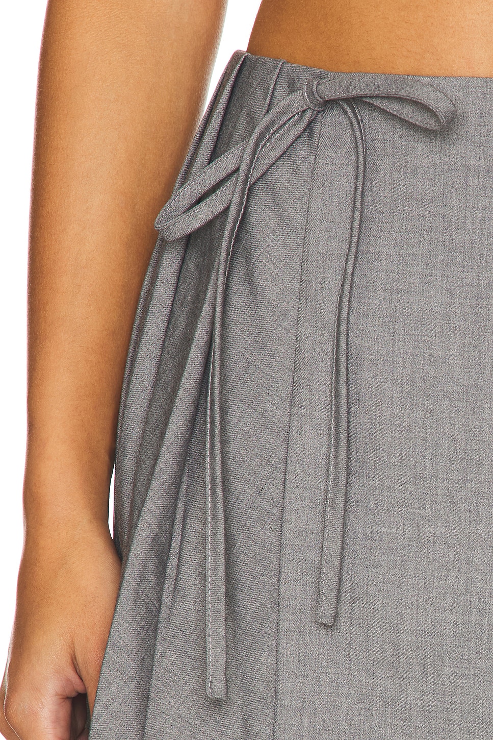 superdown Paloma Mini Skirt in Dark Grey | REVOLVE
