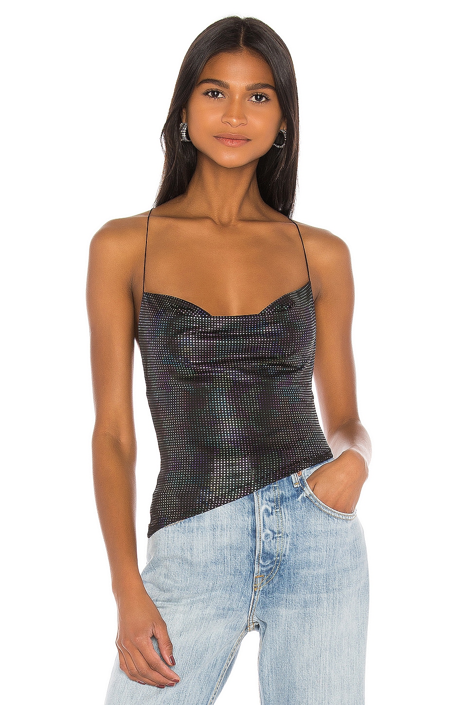 view 1 of 4 Jayleen Strappy Back Top in Black