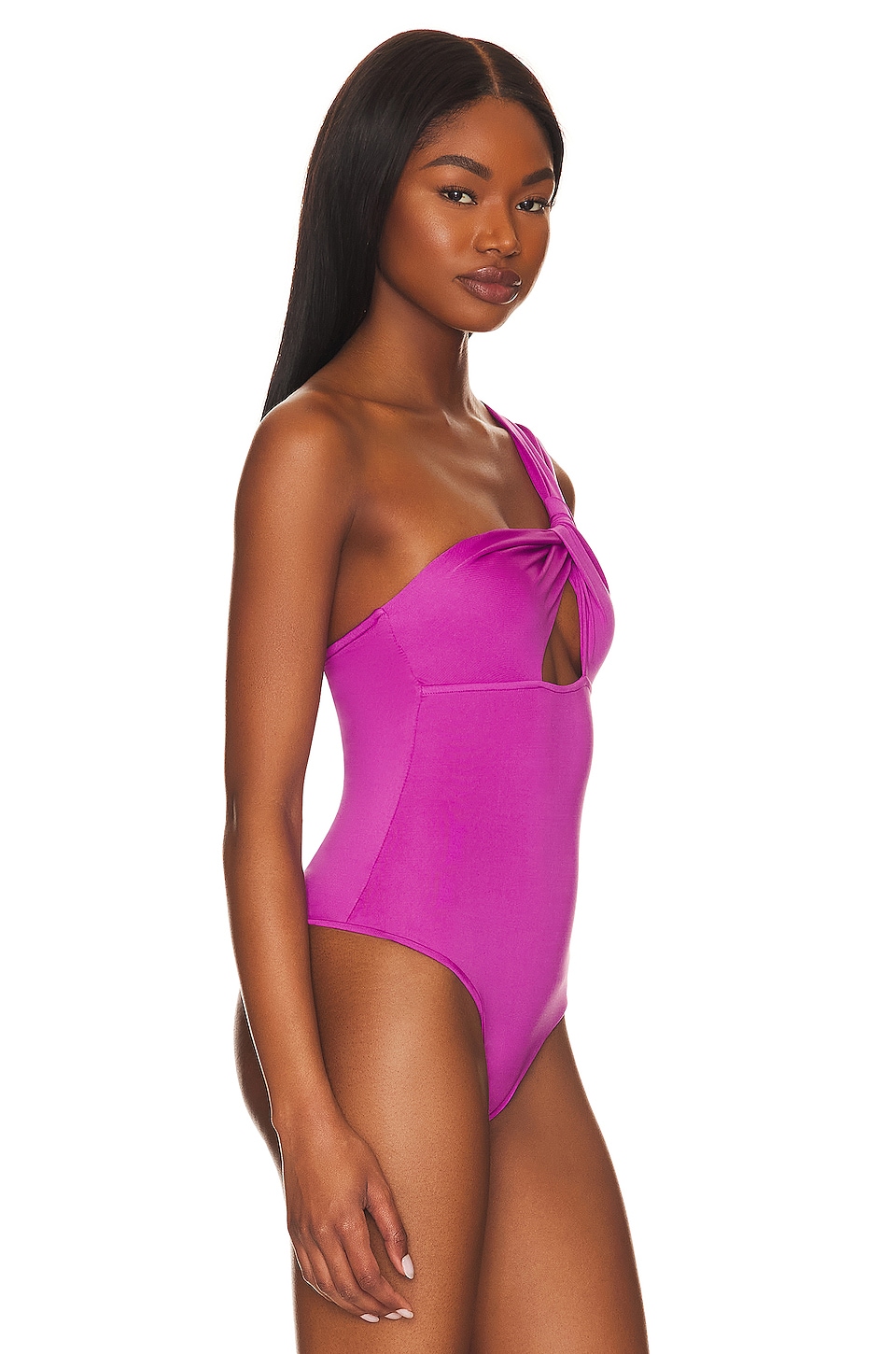 Jimena One Shoulder Bodysuit - Thumbnail 3