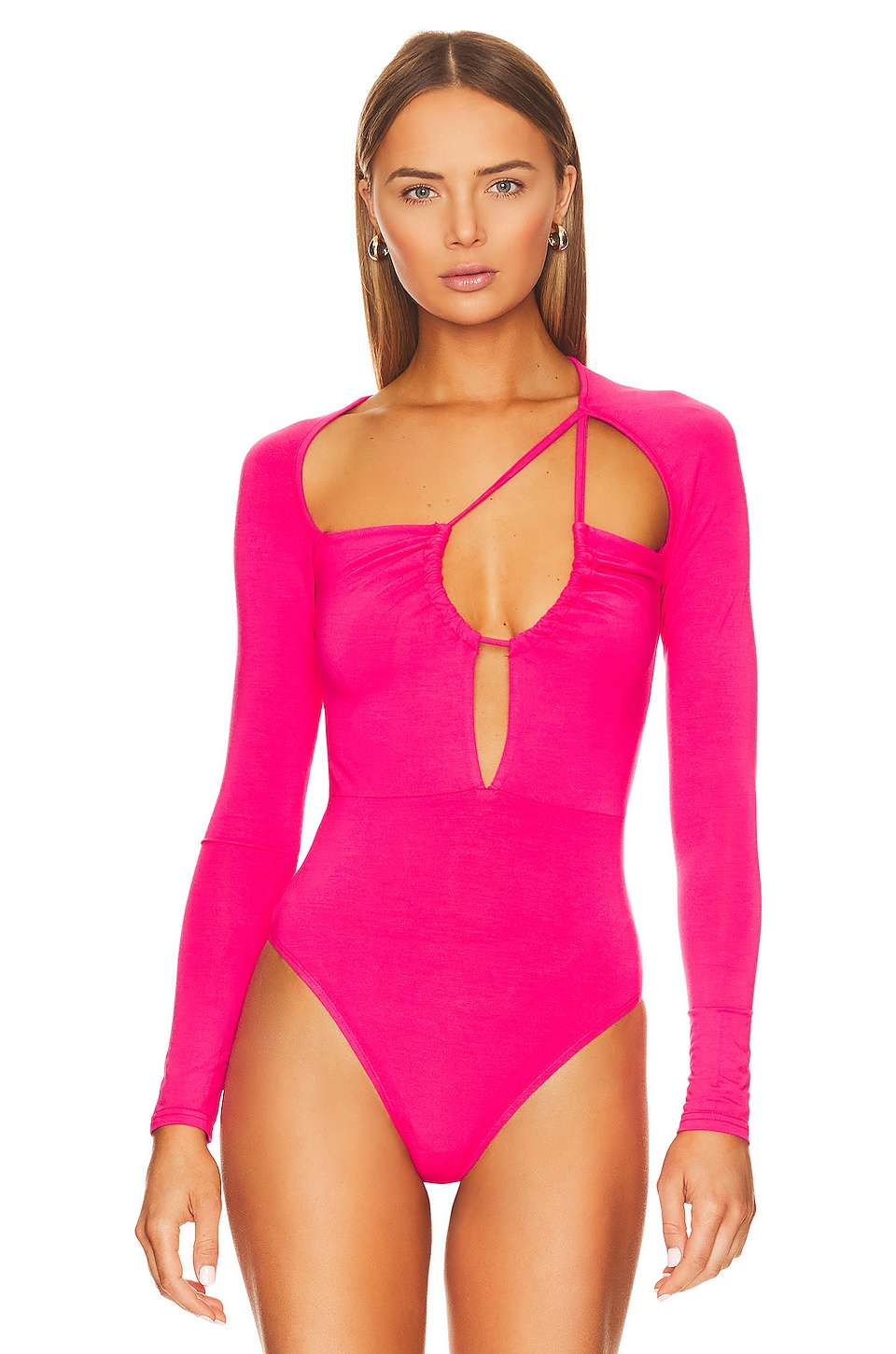 トップス Superdown bodysuit Superdown Britni Deep V Bodysuit | superdown