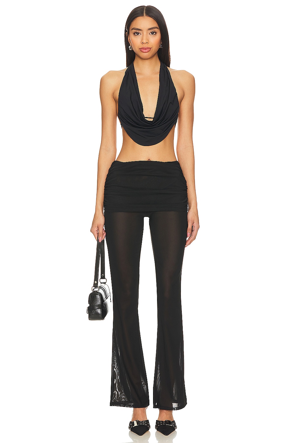 superdown Daphne Halter Top in Black | REVOLVE