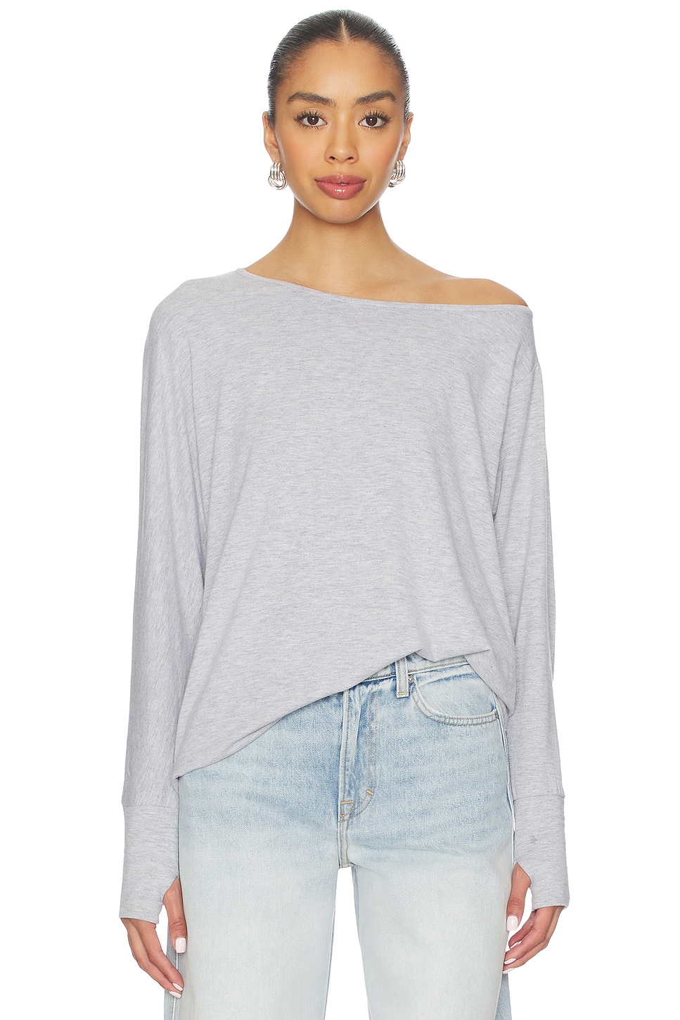 superdown Zana Top in Grey | REVOLVE
