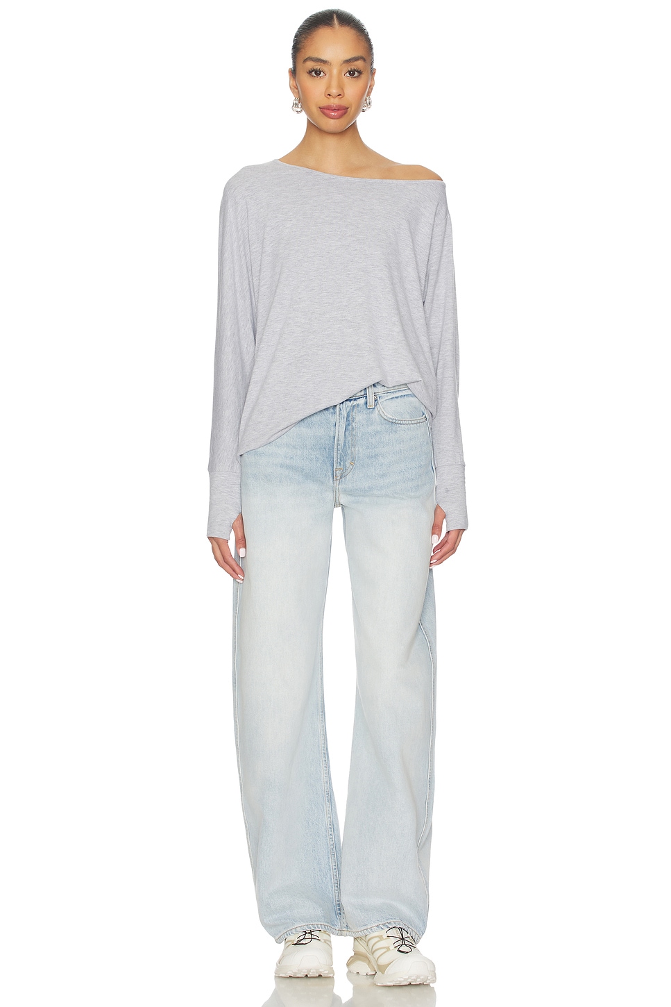 superdown Zana Top in Grey | REVOLVE