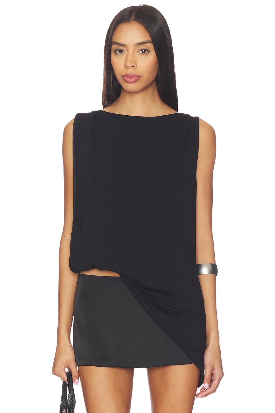 superdown Caprice Asymmetrical Top in Black | REVOLVE