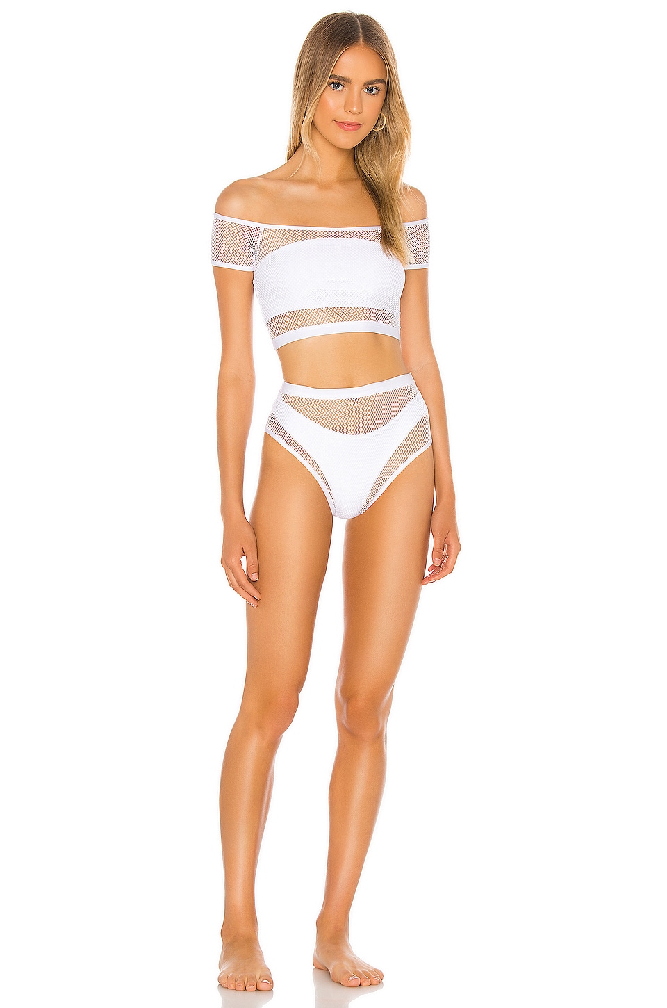 SUPERDOWN LORNA MESH BIKINI TOP SPDW-WX113