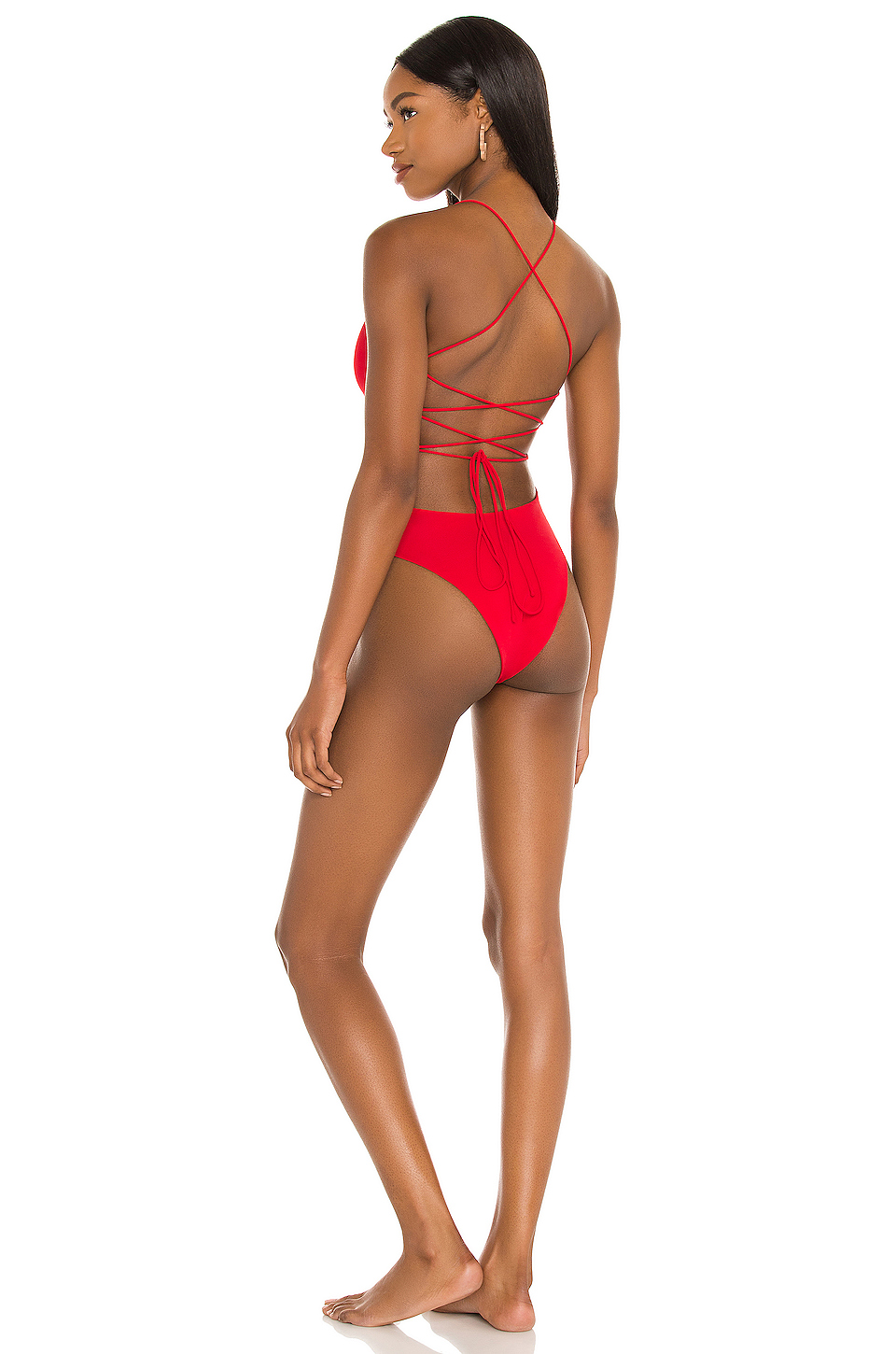 view 1 of 3 Rose One Piece in Red
