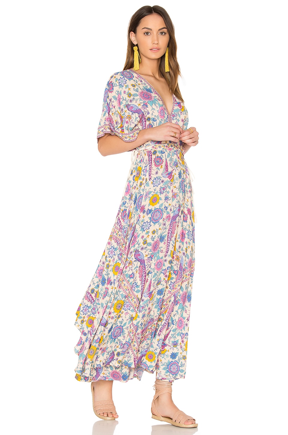 spell lovebird half moon gown chamomile