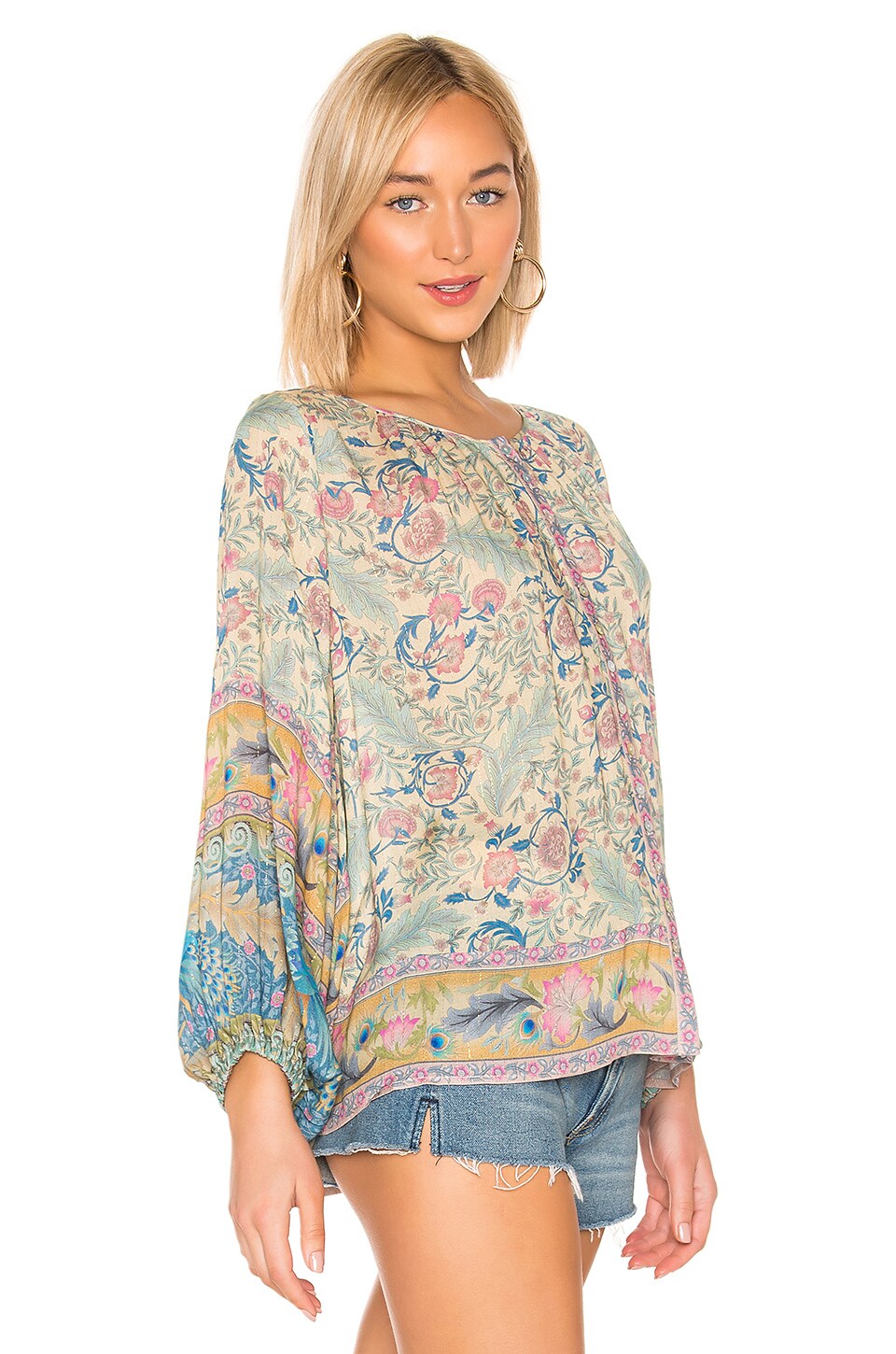 SPELL Oasis Blouse in Opal | REVOLVE