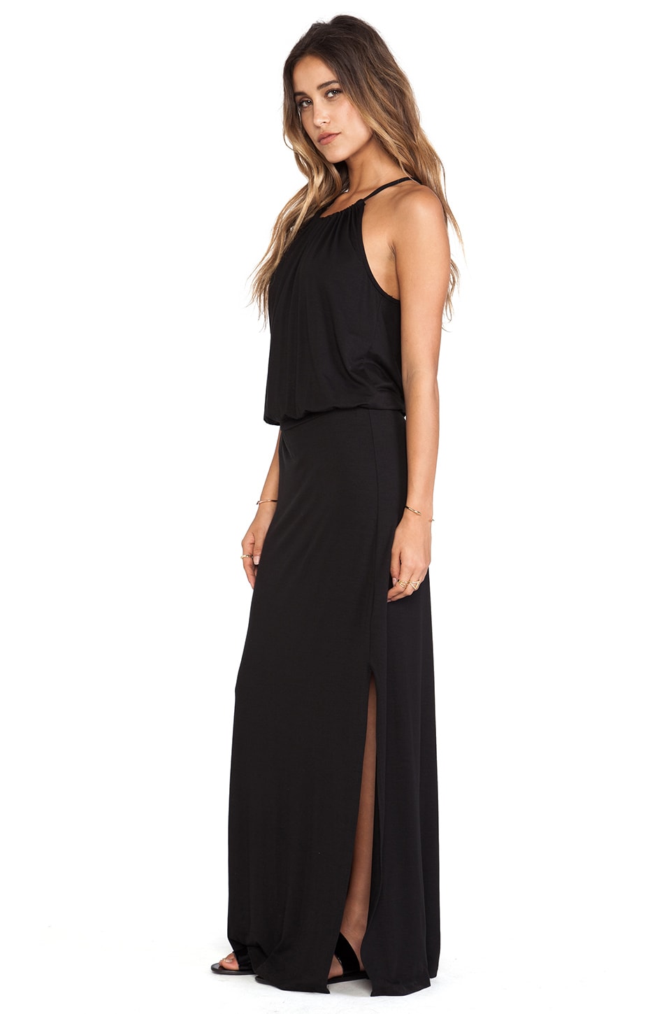 Splendid Halter Dress in Black | REVOLVE