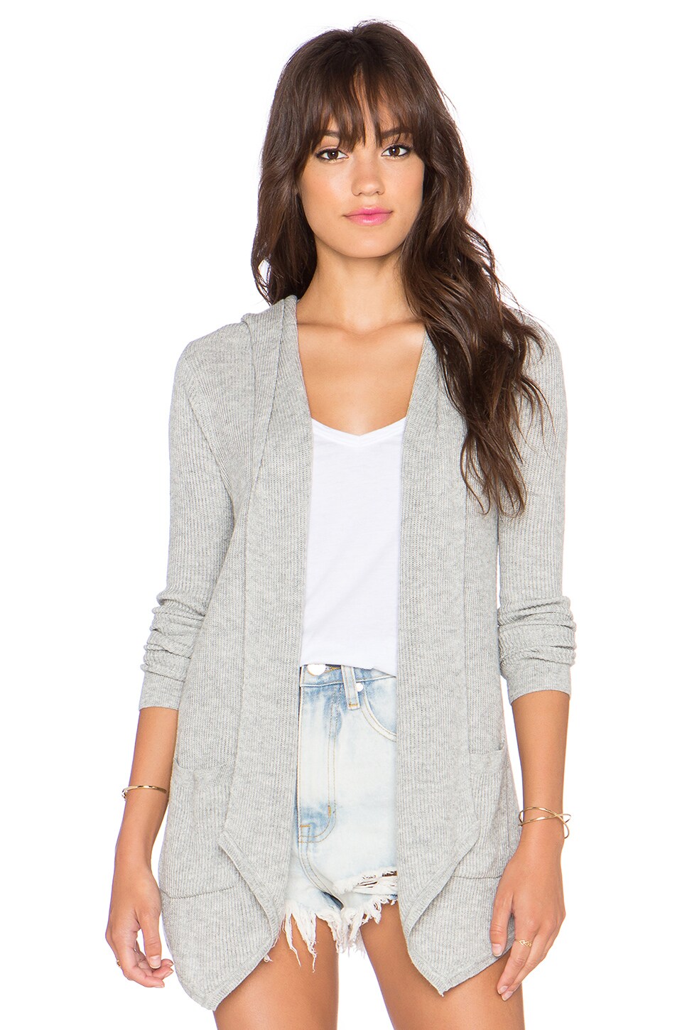 splendid hooded cardigan