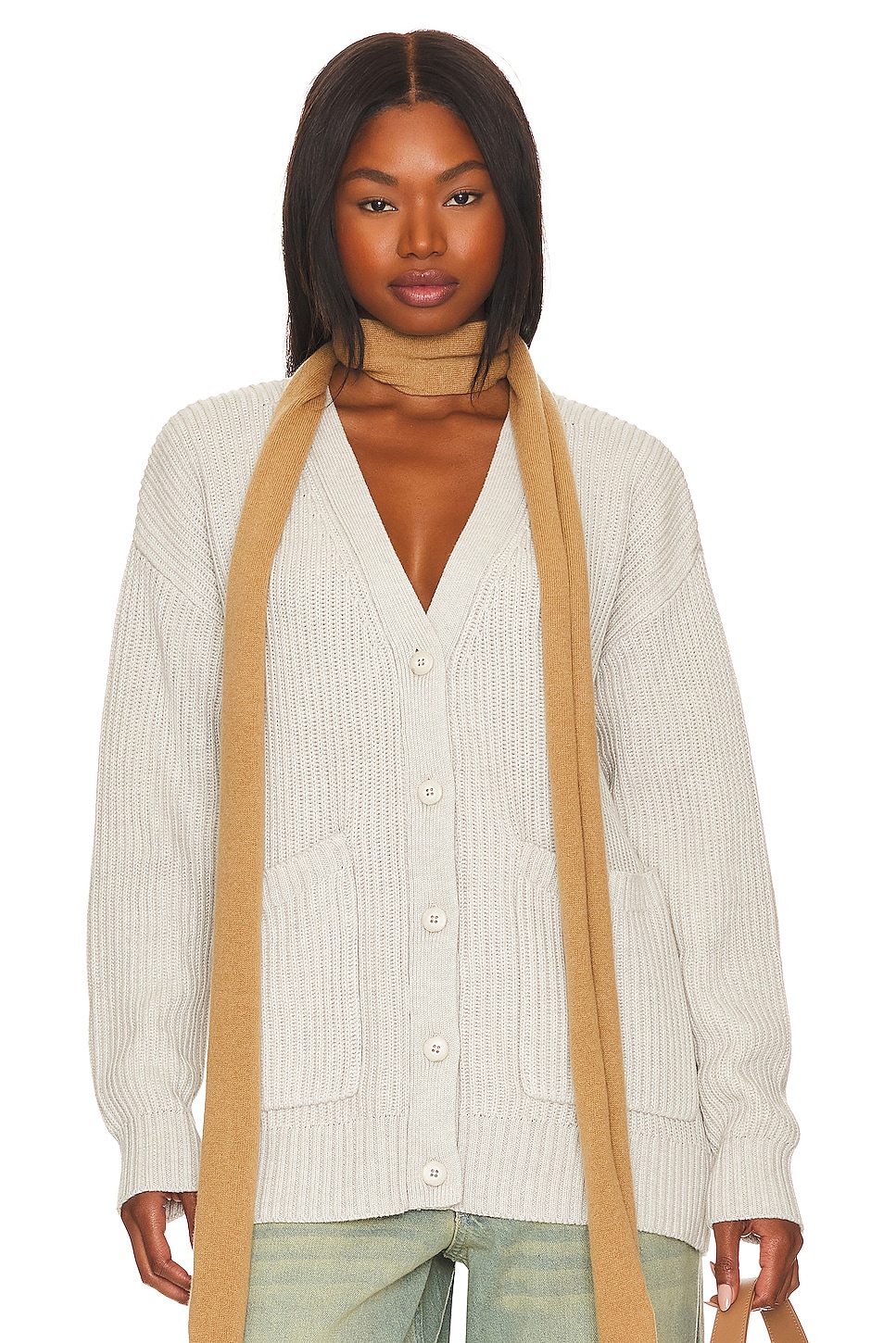 Splendid Gigi Cardigan in Oat Heather | REVOLVE