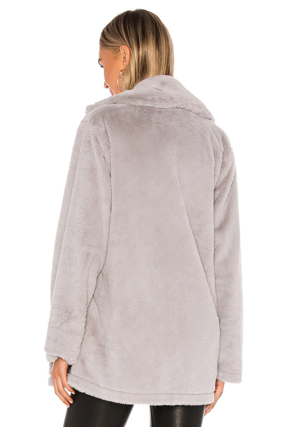 Splendid Faux Fur Sleep Jacket in Micro Chip & Lively Leopard REVOLVE