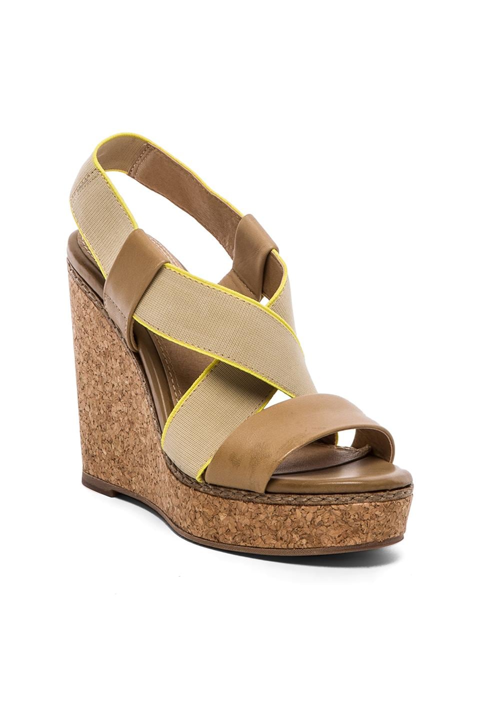 Splendid Kellen Wedge Sandals in Light Tan | REVOLVE