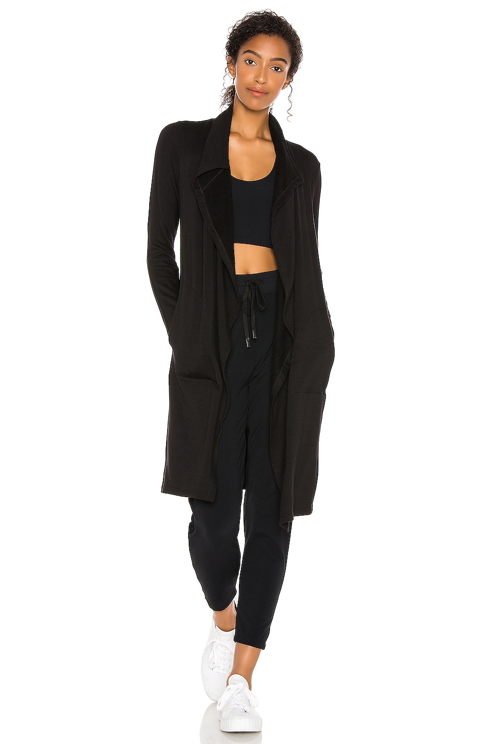 Splits59 Naomi Fleece Jacket in Black
