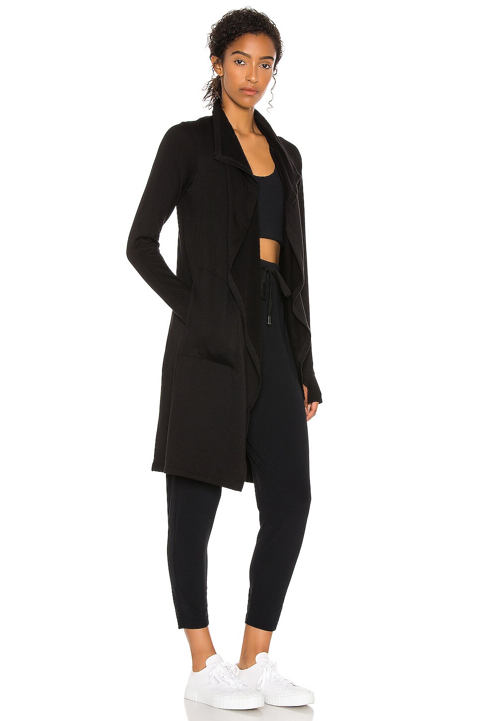 Splits59 Naomi Fleece Jacket in Black