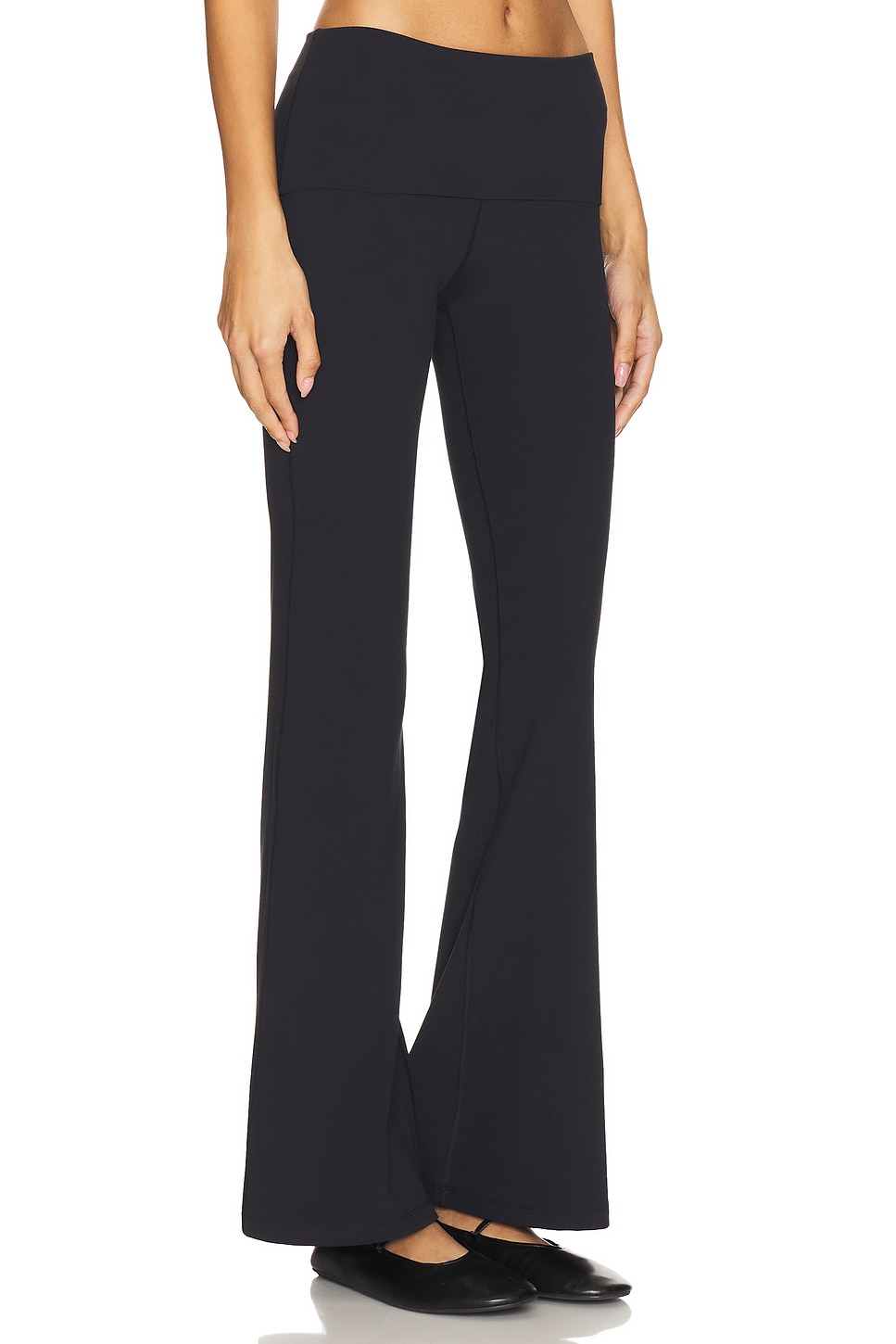Raquel Airweight Fold Over Flare 32" Pant - Thumbnail 2