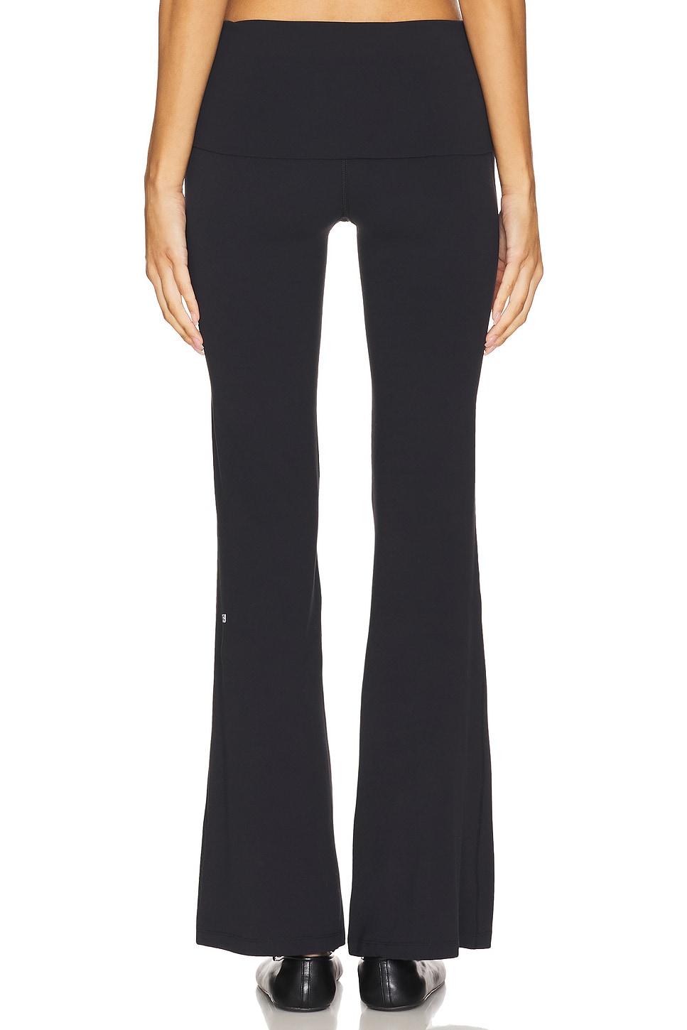 Raquel Airweight Fold Over Flare 32" Pant - Thumbnail 4