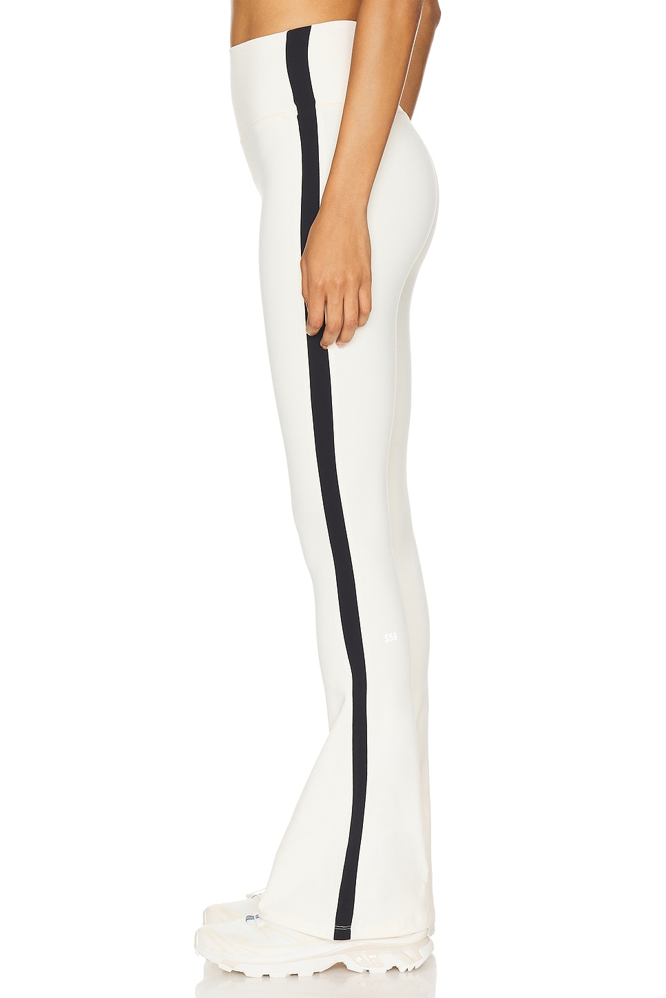 Raquel High Waist Supplex Flare 32" Pant - Thumbnail 3