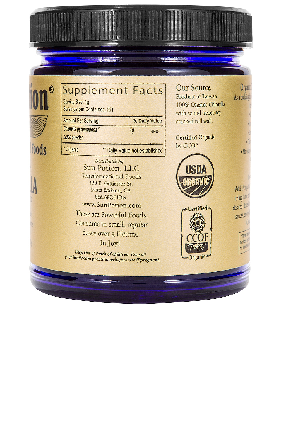 Organic Chlorella Powder - thumbnail 3