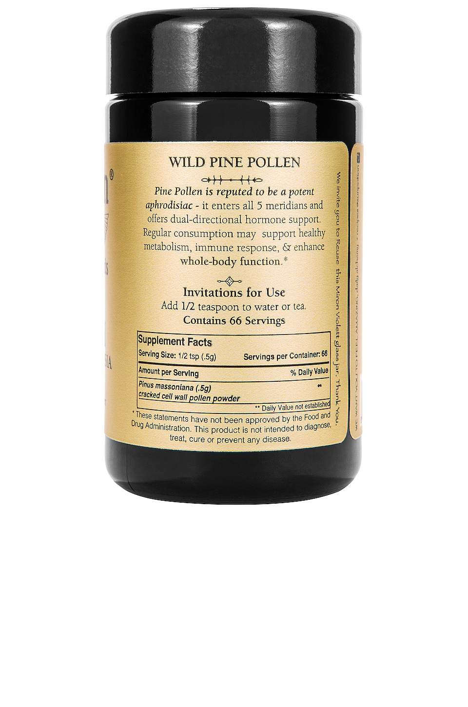 Pine Pollen Longevity & Aphrodisia Powder - thumbnail 3
