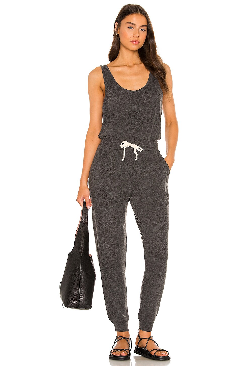 Spiritual Gangster Poppy Jumpsuit in Vintage Black REVOLVE