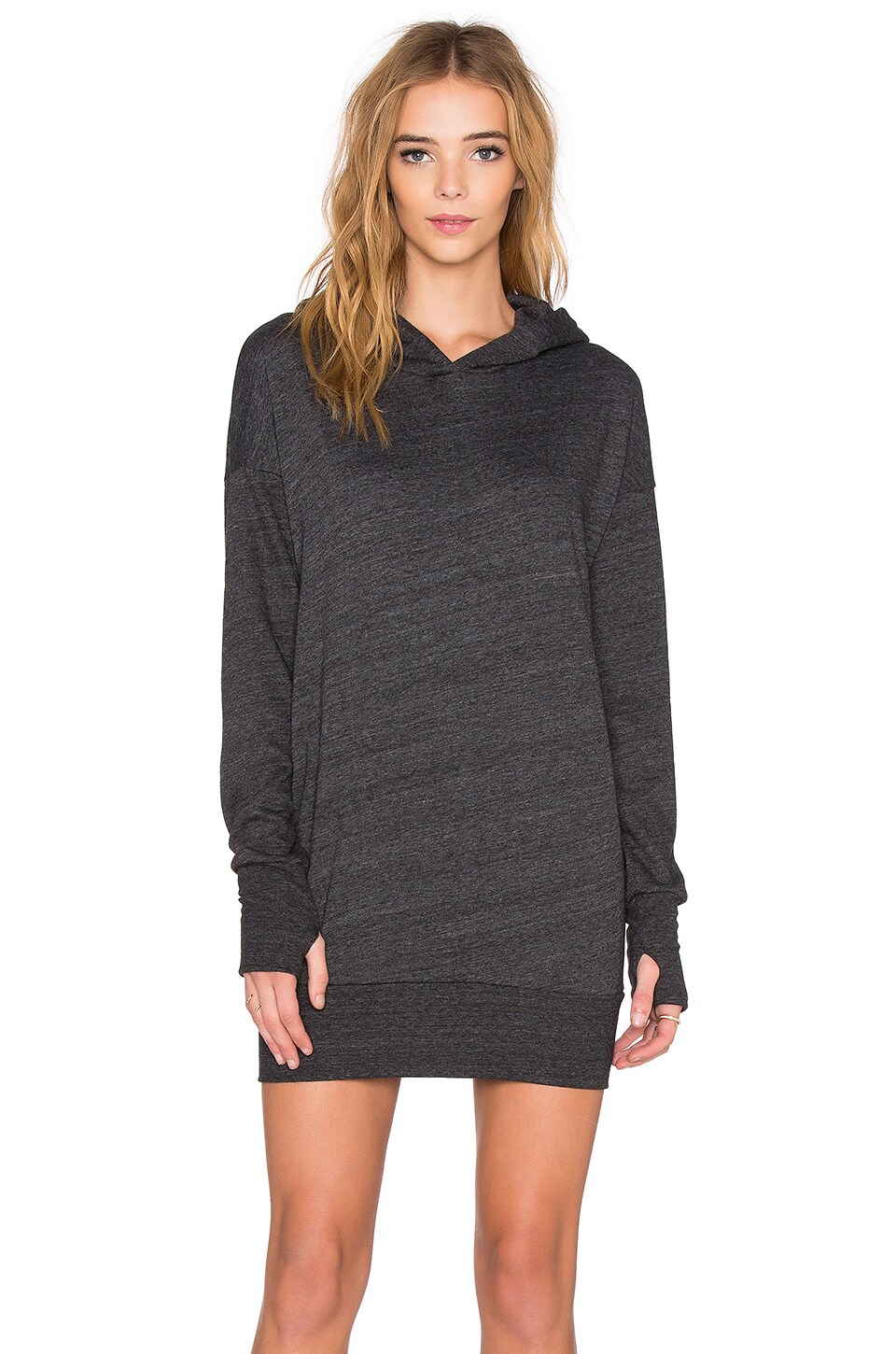 Spiritual Gangster Tunic Hooded Dress 