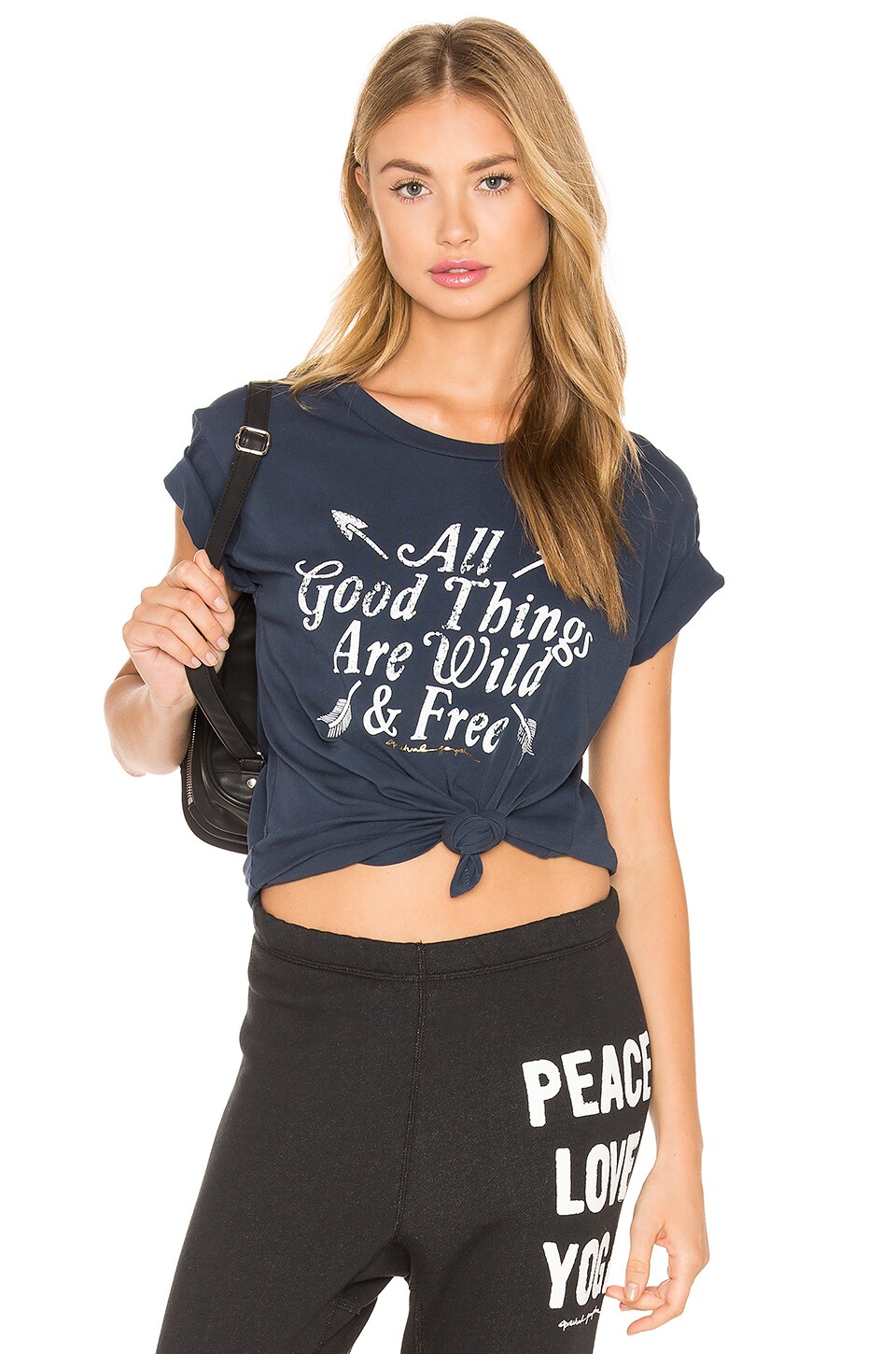 Spiritual Gangster All Good Things Concert Tee in Indigo | REVOLVE