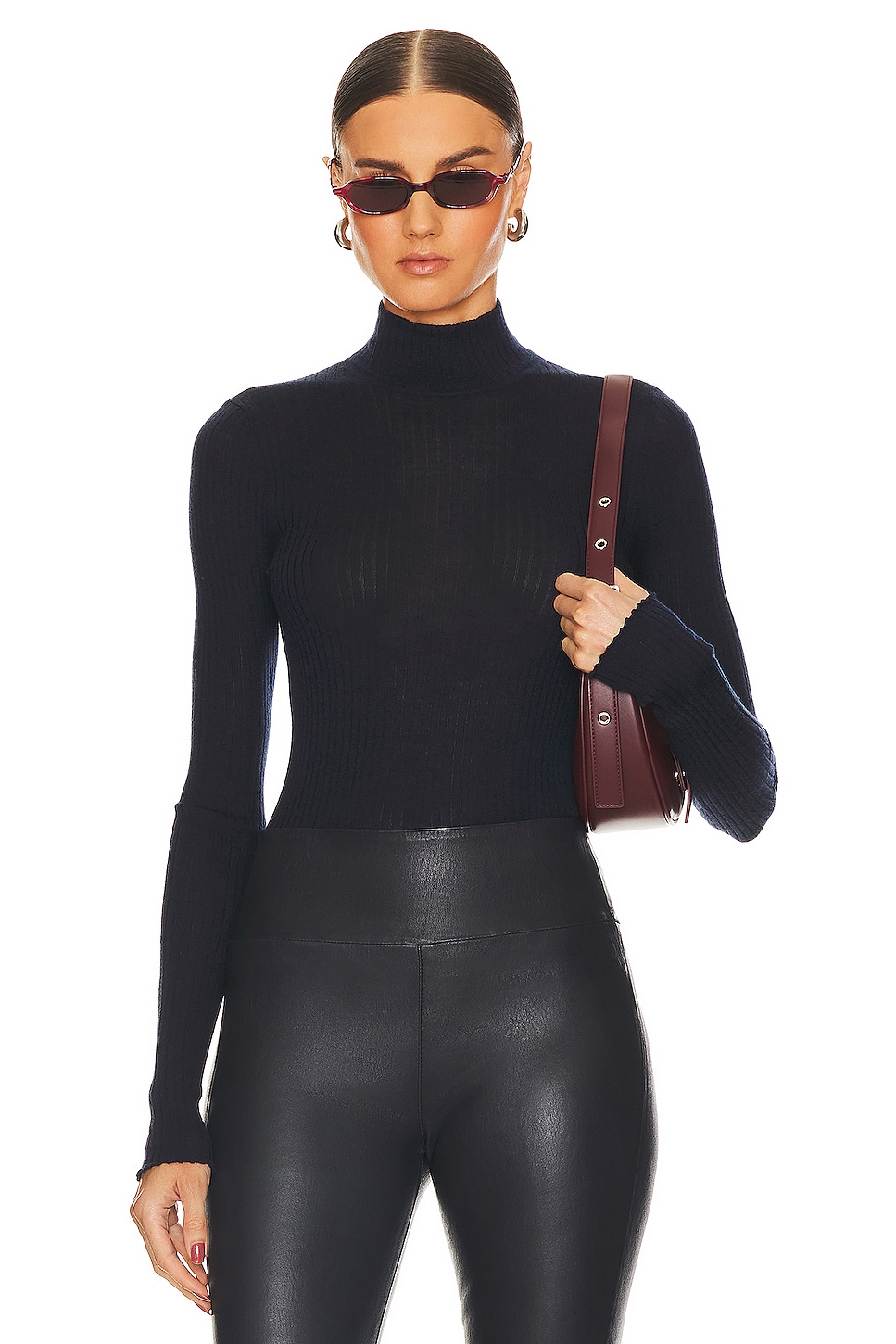 SPRWMN Mock Neck Top